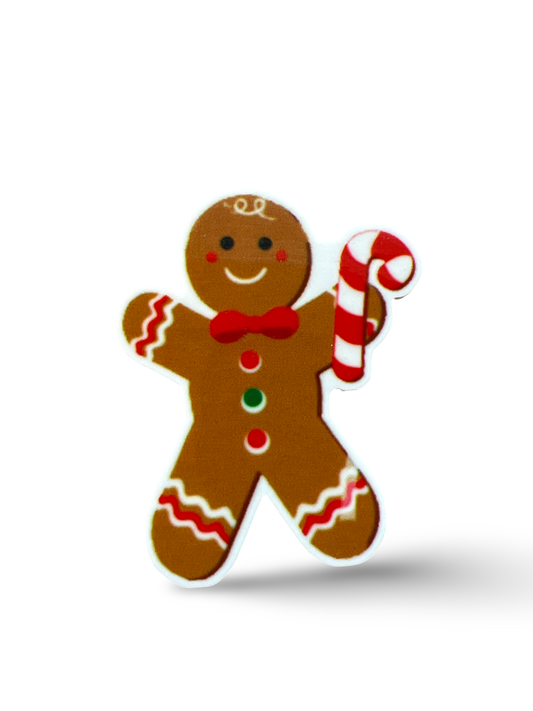 5cm Planar Resin Gingerbread Man