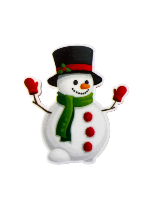 5cm Planar Resin Snow Man