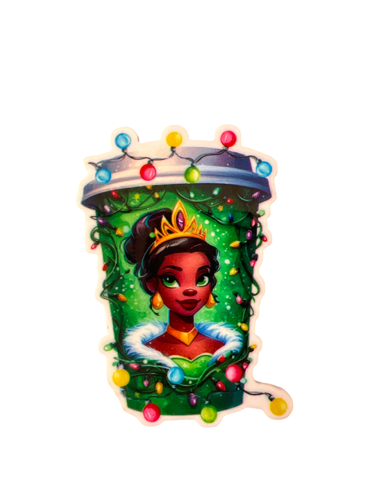 5cm Planar Resin Tiana Christmas Lights