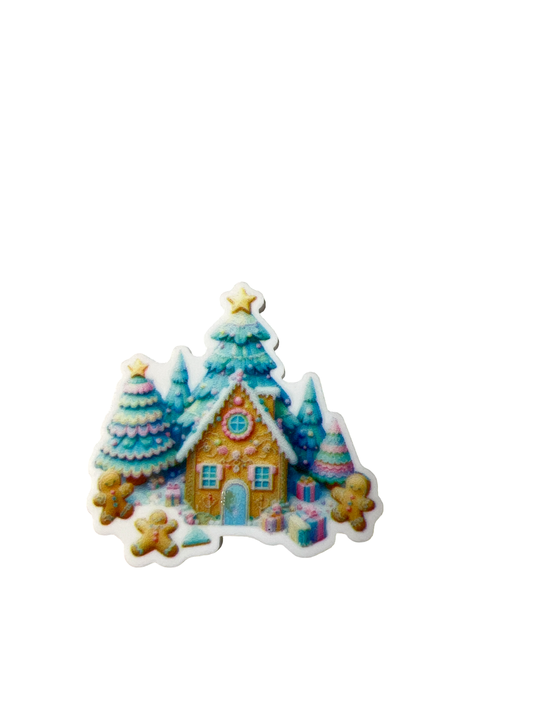 3cm cm Planar Resin Gingerbread House Winter