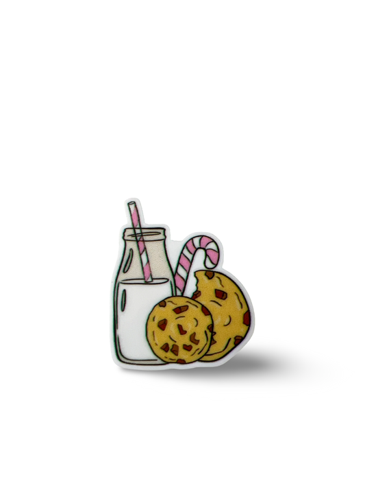 3cm cm Planar Resin  Santas Cookies and Milk