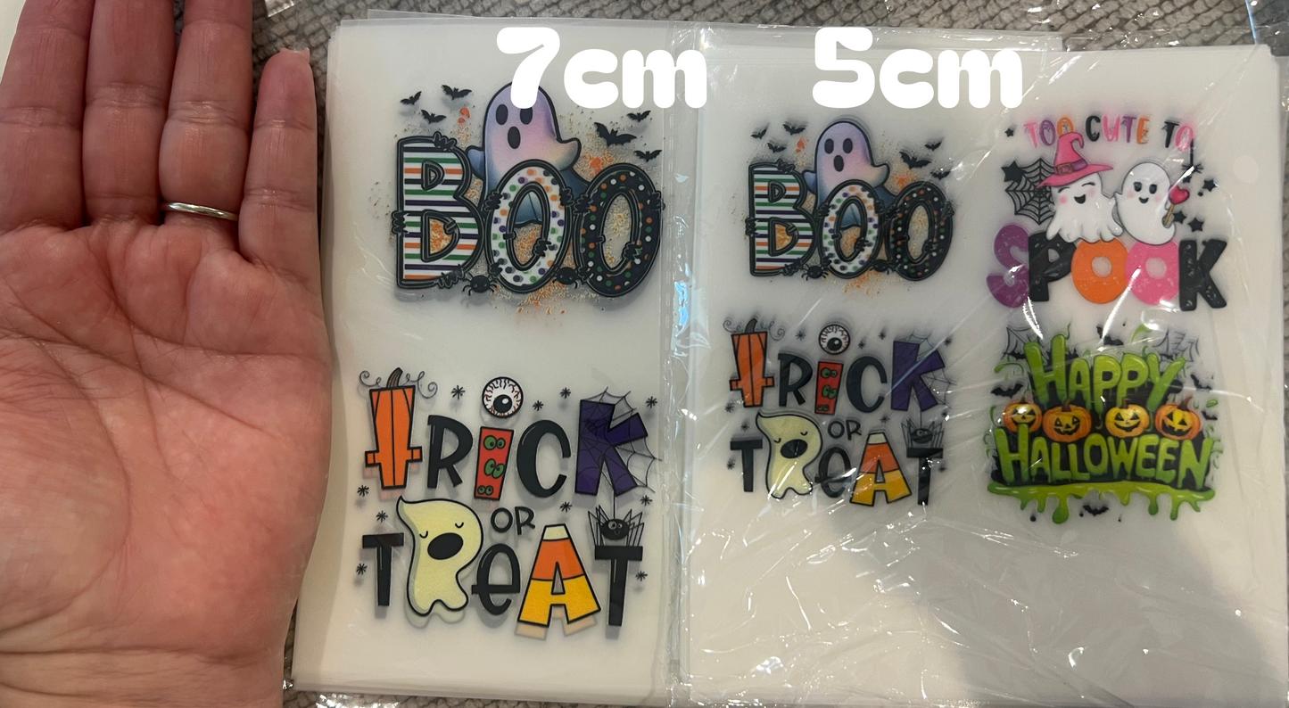 #148 Trick or Treat Transfer  Sheet