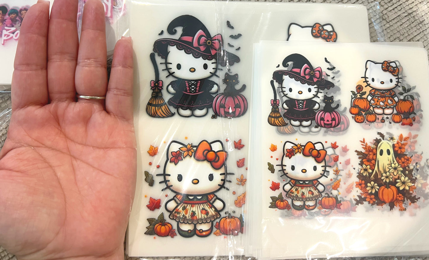 #154 HK Pumpkin Fall Transfer  Sheet