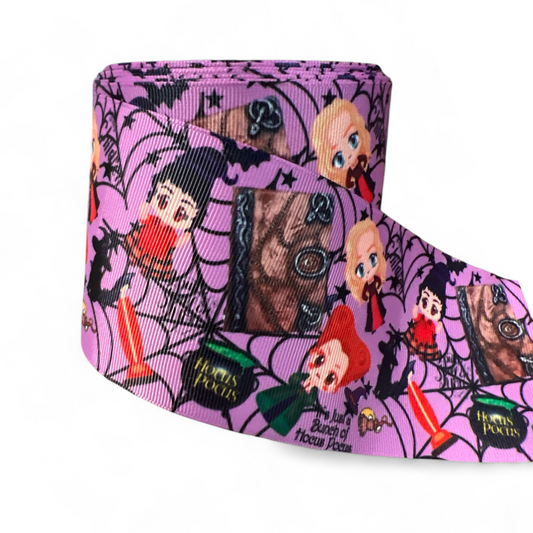 7.5cm/3inch Ribbon Hocus Pocus 1 Yard