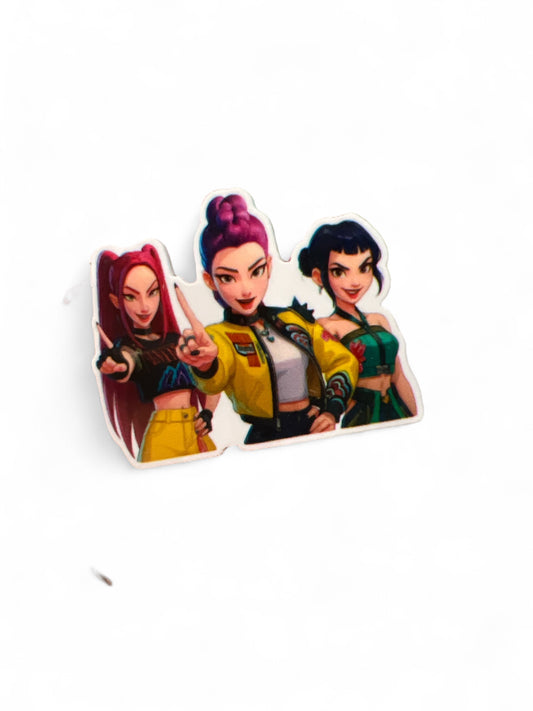 5cm Planar Resin KPop Hunters