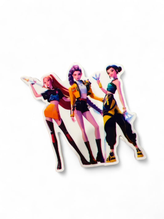 5cm Planar Resin KPop Hunters Standing