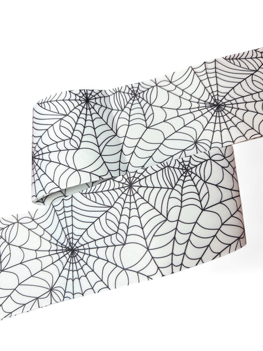 7.5cm/3inch Ribbon Spiderwebs 1 yard