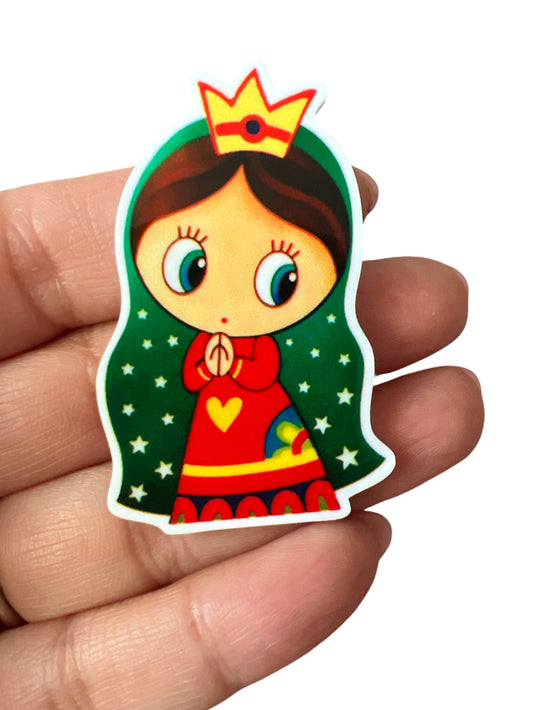 5cm Planar Resin Virgencita