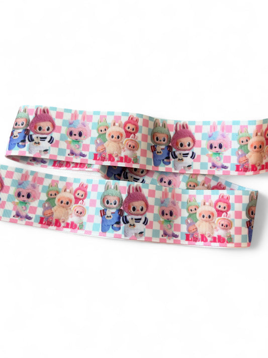 3.8cm/1.5inch Labubu  Ribbon 1 yard