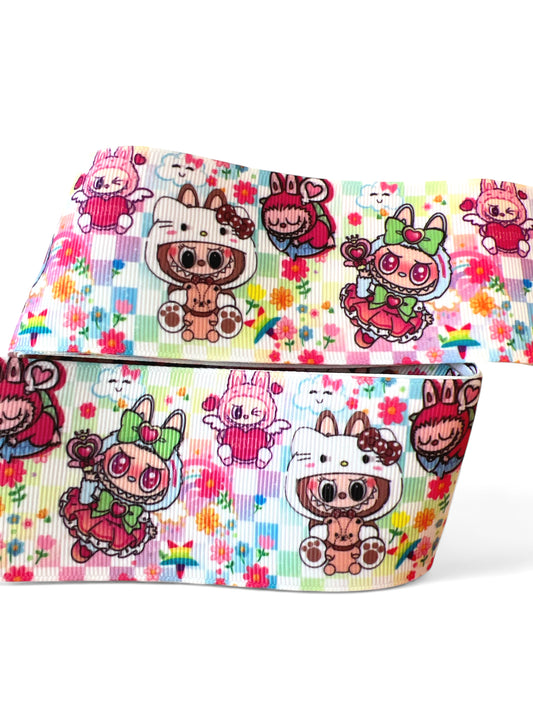 5cm/2inch Labubu  Ribbon 1 yard