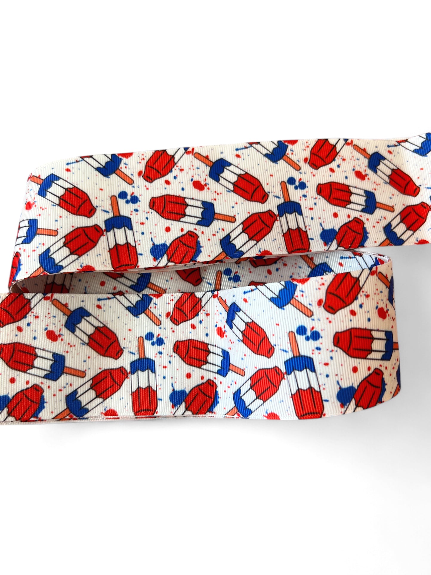 5cm/2inch Tricolor PopsiclesRibbon 1 yard