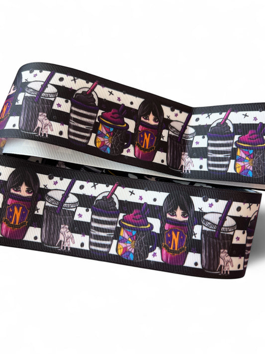 Gothic Wednesday Ribbon 1 yard