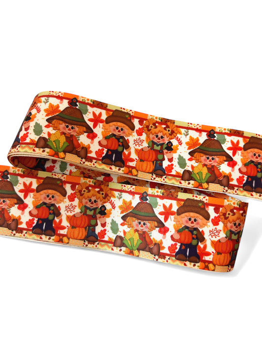 5cm/2inch Fall Harvest Ribbon 1 yard
