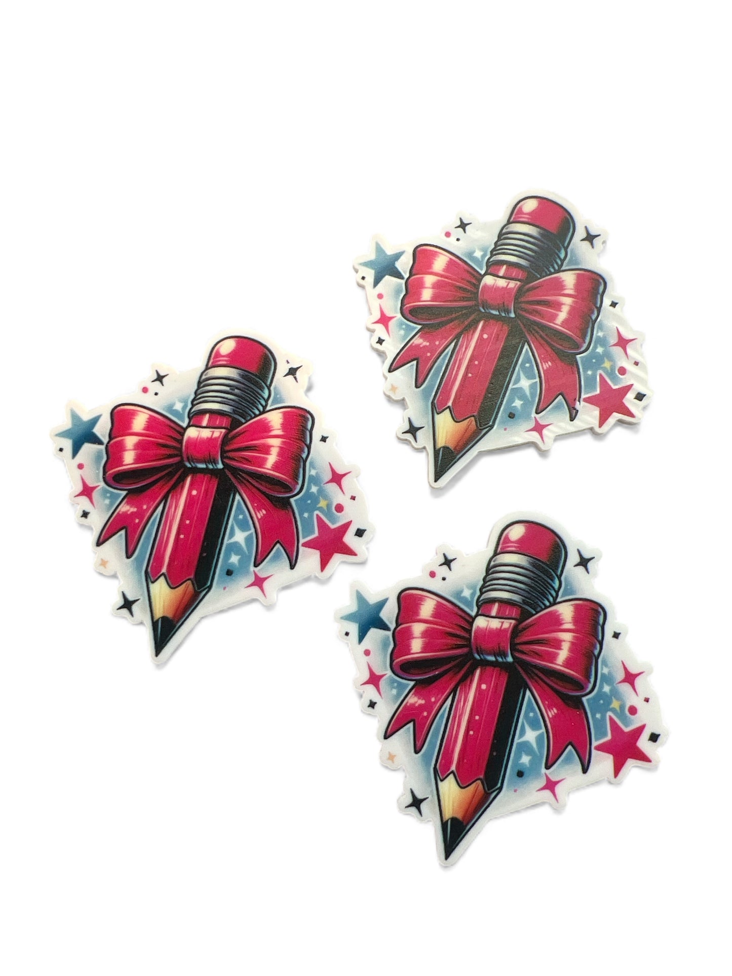 Red Pencil 5cm Planar Resin