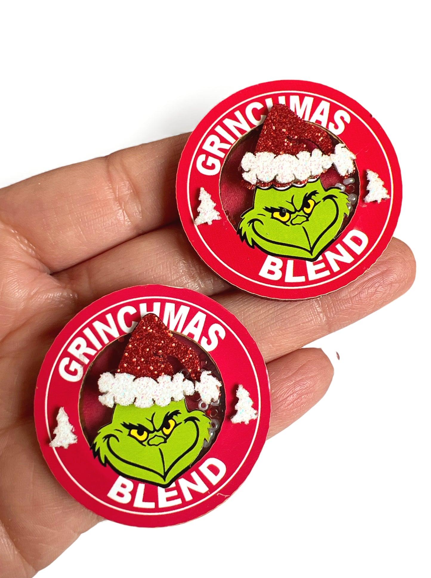 2 Mini Shakers Grinchmas Blend 4cm