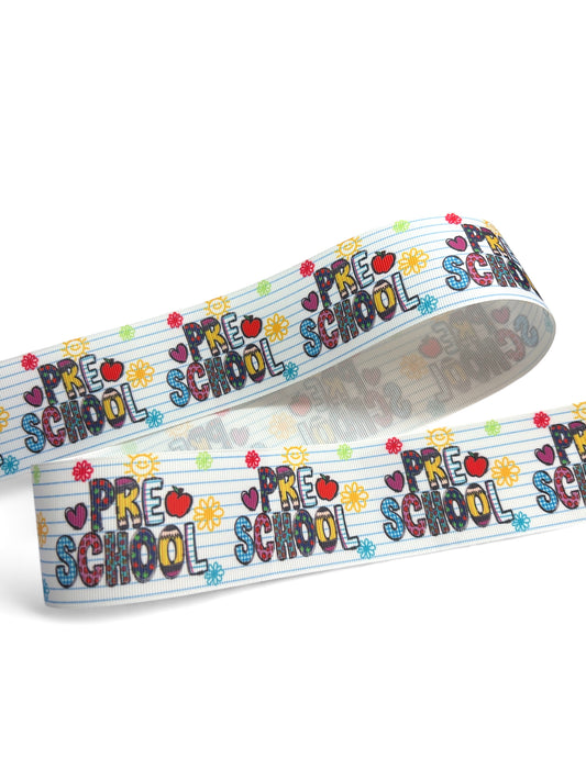5cm Pre School Ribbon 1 yard