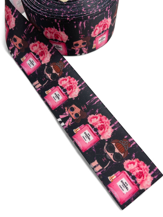 5cm/2inch Fancy LOL Dolls Ribbon 1 yard