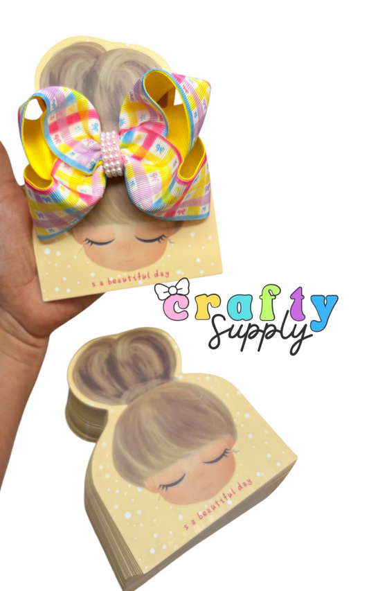 Cardboard Yellow Girl