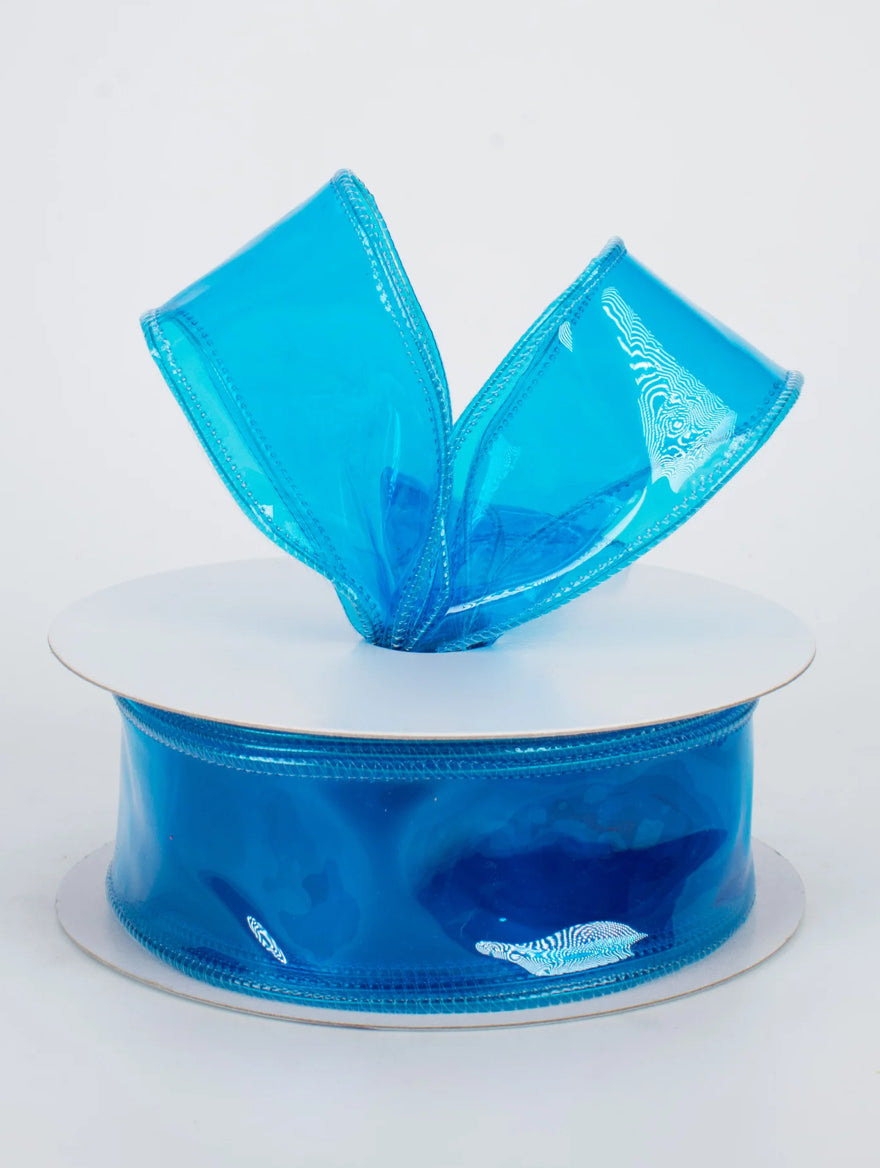 Cinta de PVC azul de 7.5/3 pulgadas. Liston Plastico, 1 yarda