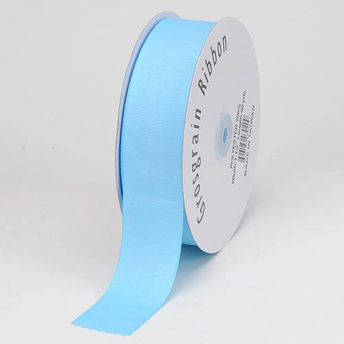 Baby Blue Taiwan Ribbon Solid Grosgrain 1 yard
