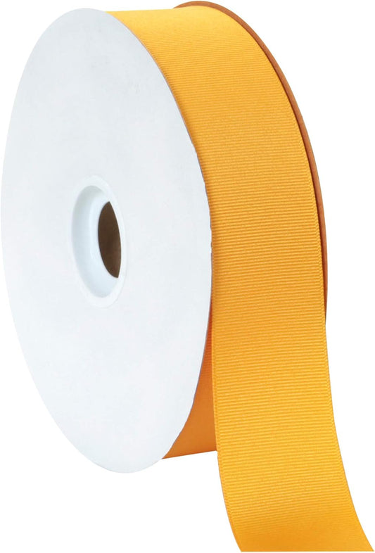 Light Gold  Taiwan Ribbon Solid Grosgrain 1 yard