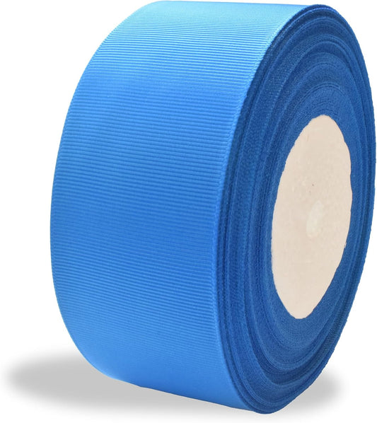 Neon Blue Taiwan Ribbon Solid Grosgrain 1 yard