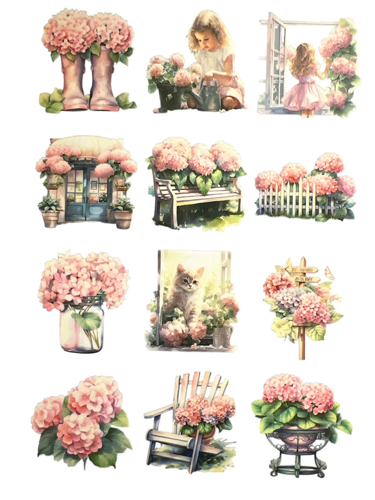 Garden Boots Transfer Sheet