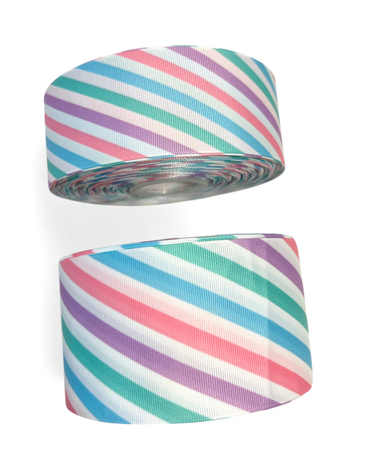 Ribbon Pastel Lines 1 Yard