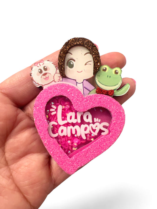 3inch/7.5 cm JUMBO LARA CAMPOS SHAKER