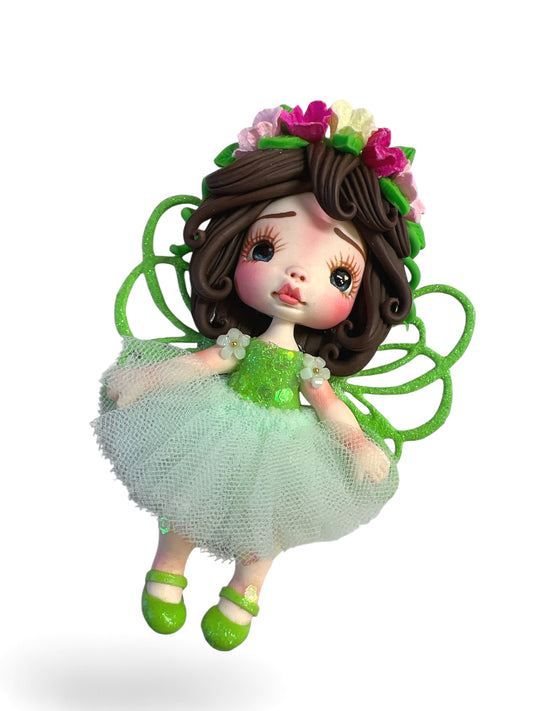 4inch Hand Crafted Clay Doll