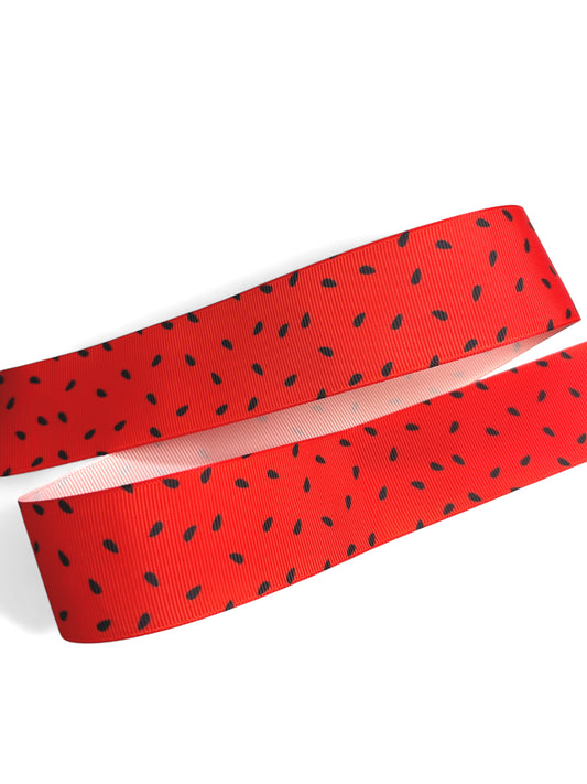 3.8cm Watermelon Seeds Ribbon Yard