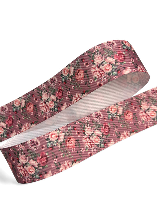 Ribbon Mauve Flowers Yard