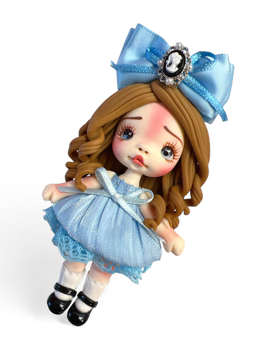 4inch Hand Crafted Clay Doll