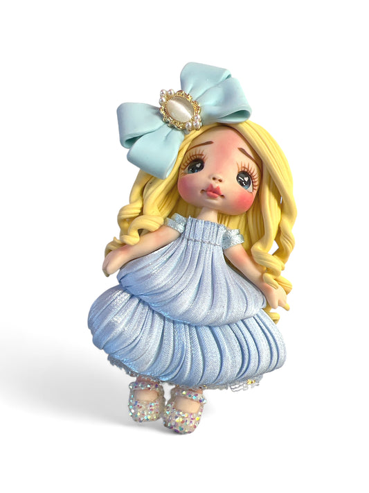 4inch Hand Crafted Clay Doll