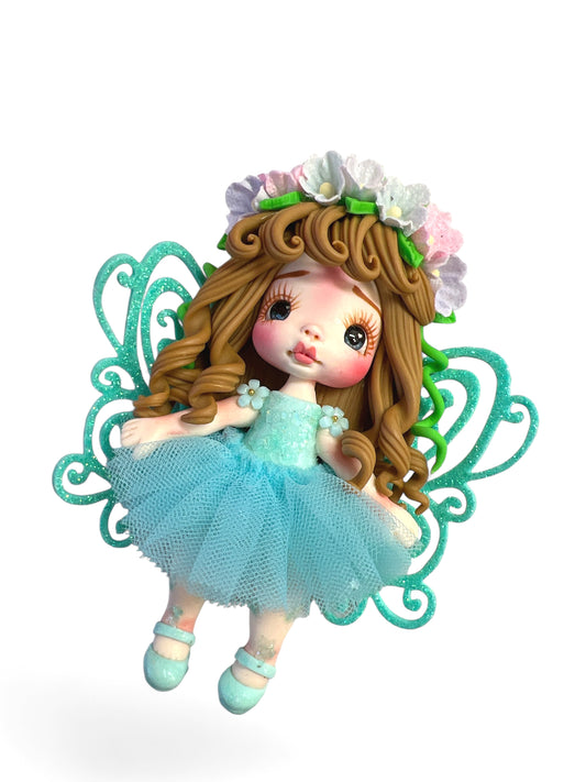 4inch Hand Crafted Clay Doll