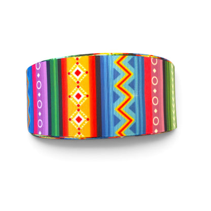 3 yards 5cm Zarape Tapestry Printed a Grosgrain Ribbon