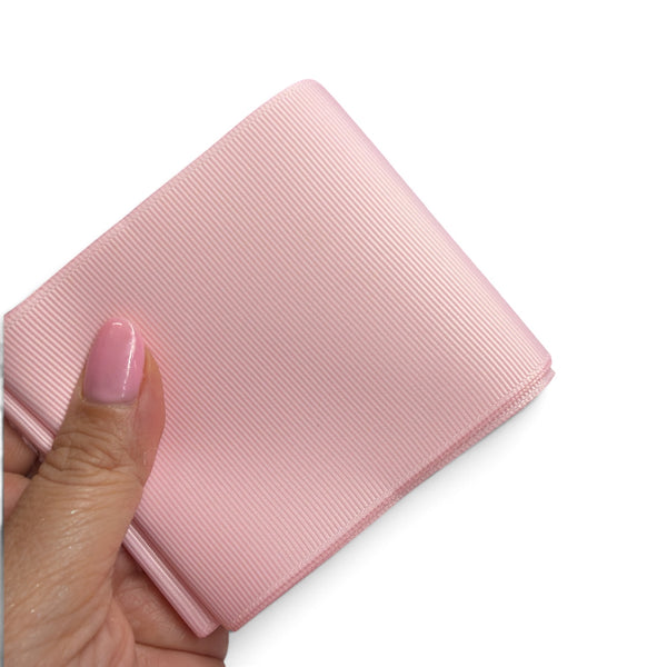 3 yards Baby Pink G-36 Solid Grosgrain 7.5cm 3inch