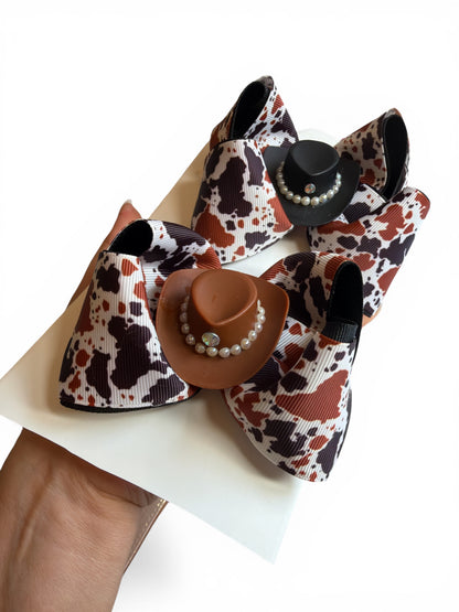 Set of 2 Mini Boutiques Country Cow
