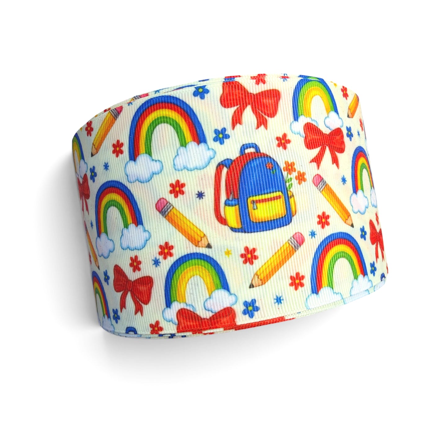 7.5cm/3inch Ribbon  Backpacks and Rainbow