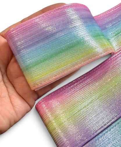 6 yards Set Metallic Rain 5cm One Yard of Each Color