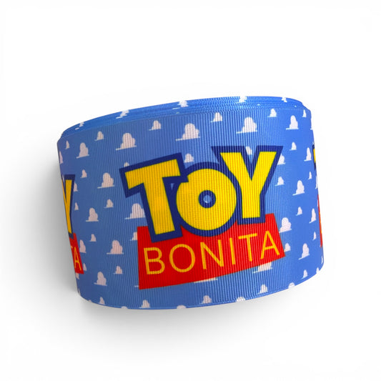 3 Yards  Toy Bonita Print   7.5cm /3inch Ribbon Printed Grosgrain
