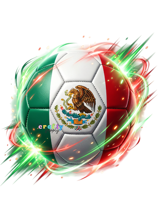DTF Transfer #390 Soccer Ball World Cup 2026