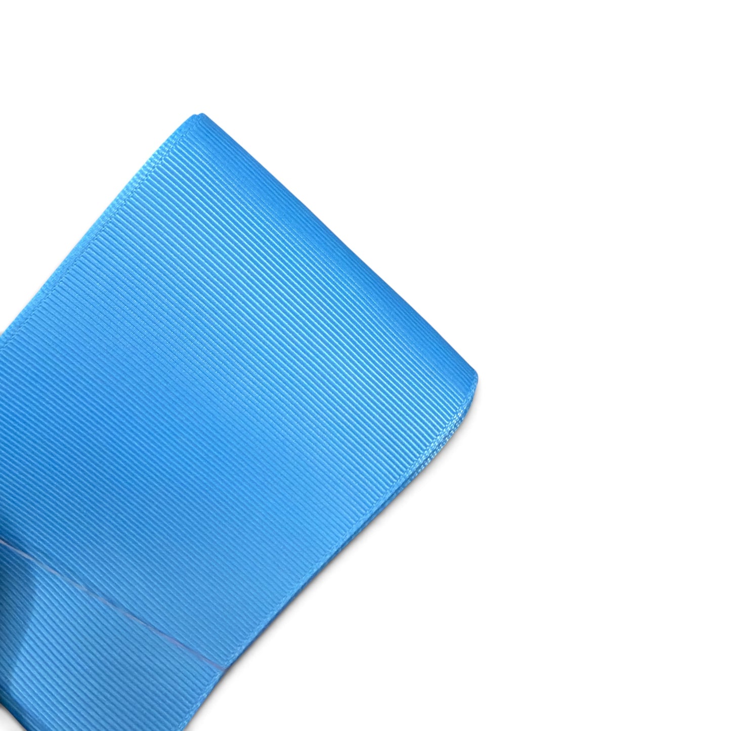 3 yards Neon Blue  G-47 Solid Grosgrain  7.5cm 3inch