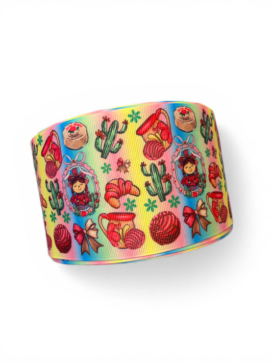 3 yards 7.5cm Colorful Folklore