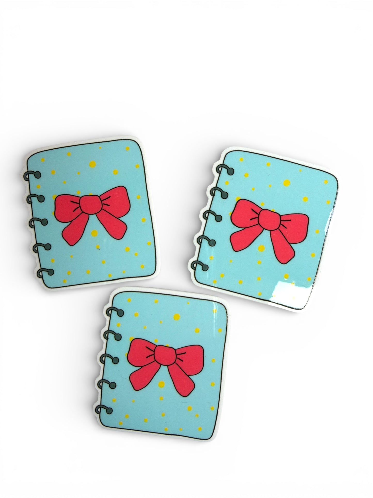 3 resins 5cm Vintage Notebook Planar Resins