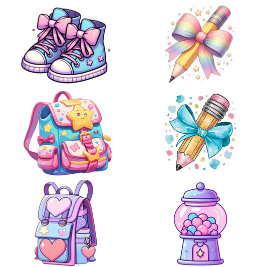 #131 Transfer Tennis with Backpacks Sheet