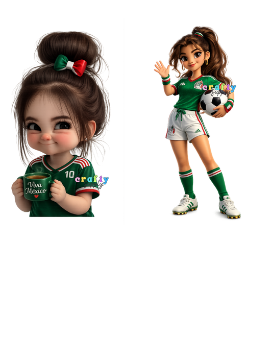 DTF Transfer #347 Mexico World Cup 2026 G