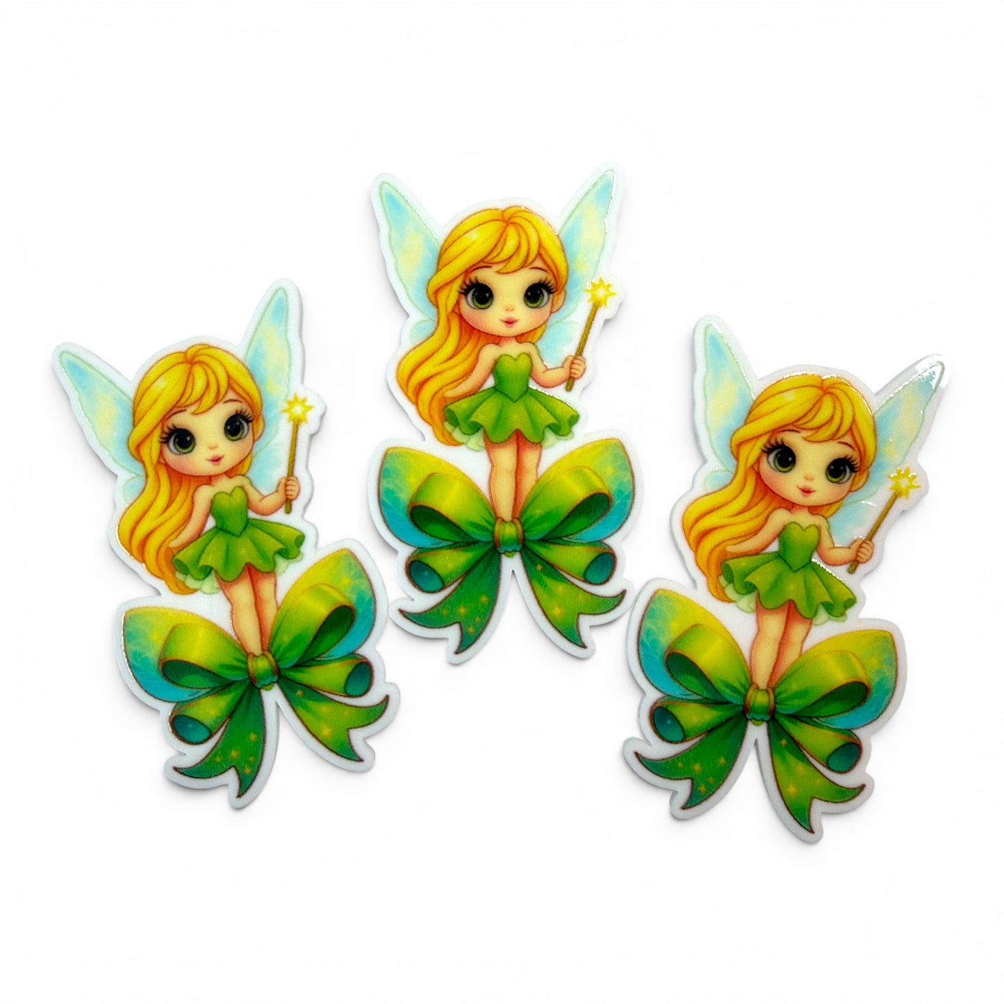 3 Resins 5cm Epoxy Finish -Tinker Bow Magic