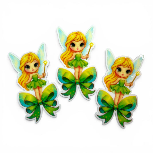 3 Resins 5cm Epoxy Finish -Tinker Bow Magic PRN-04
