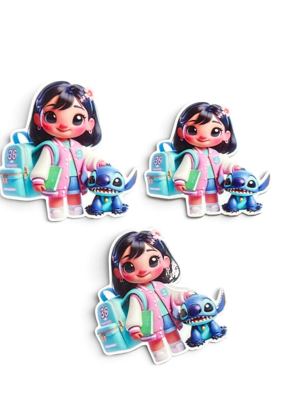 3 resins Flat Planar resins Backpack Friend 5cm